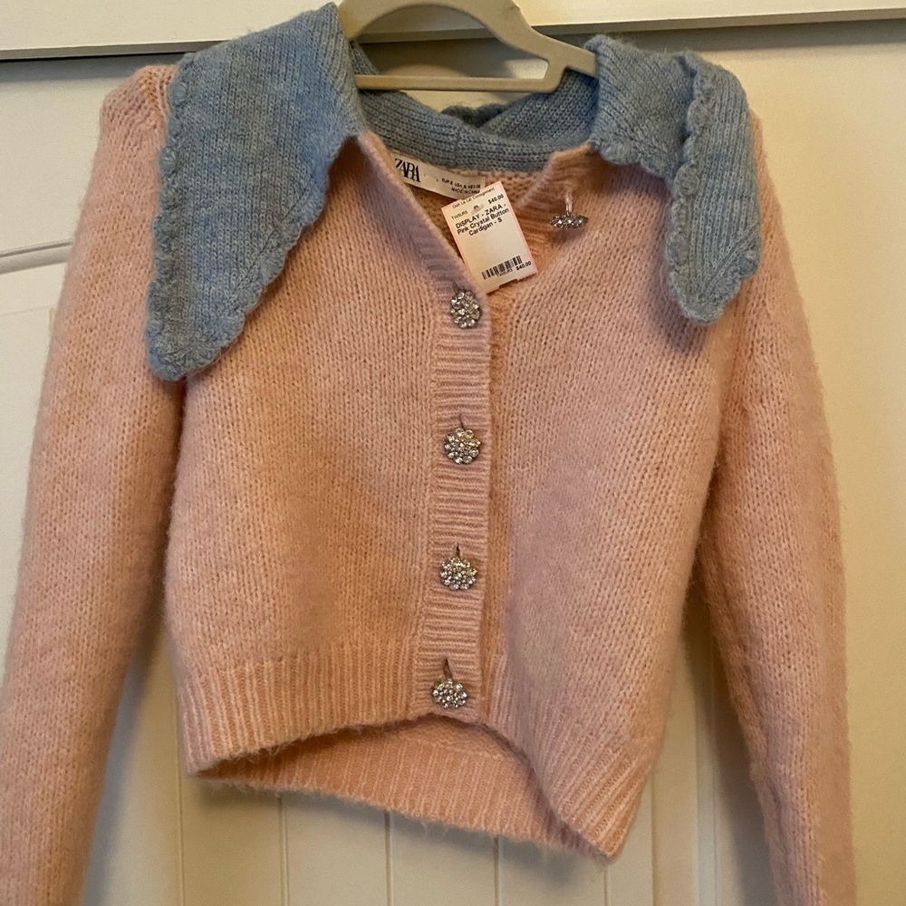 Zara babydoll cardigan